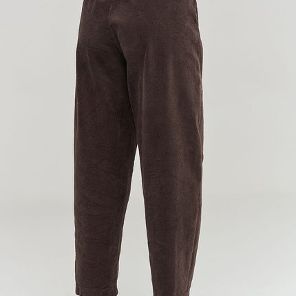  corduroy trousers model 232016 Makadamia 