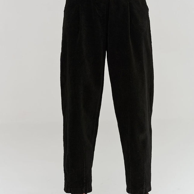  corduroy trousers model 232017 Makadamia 