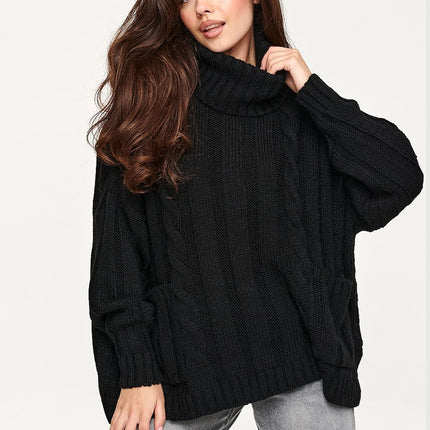 Makadamia Women's Professional Turtleneck - Soft Fabric, Elegant Fit