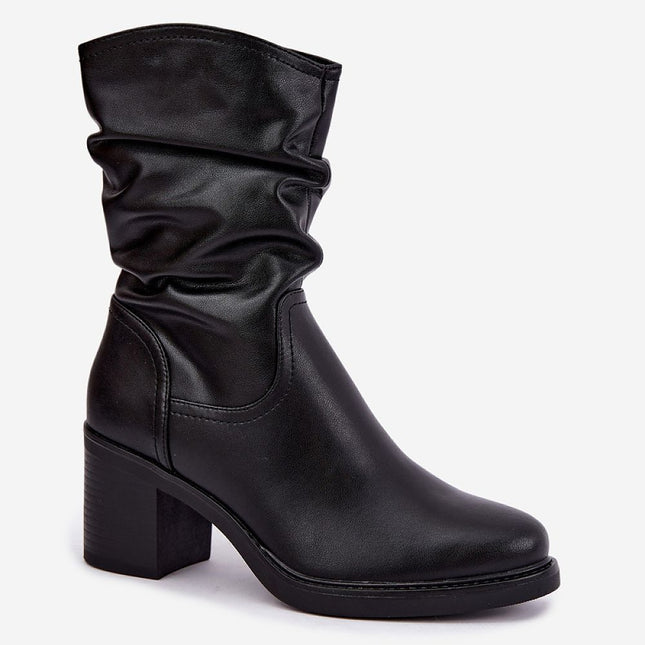 Step in Style Women's Heel Boots - Comfortable & Chic Design