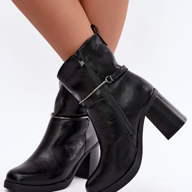 Step in Style Women's Professional Heel Boots with Cushioned Insole