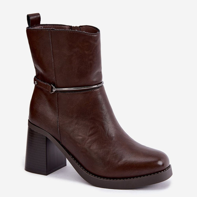 Step in Style Women's Heel Boots - Comfortable, Stylish Design