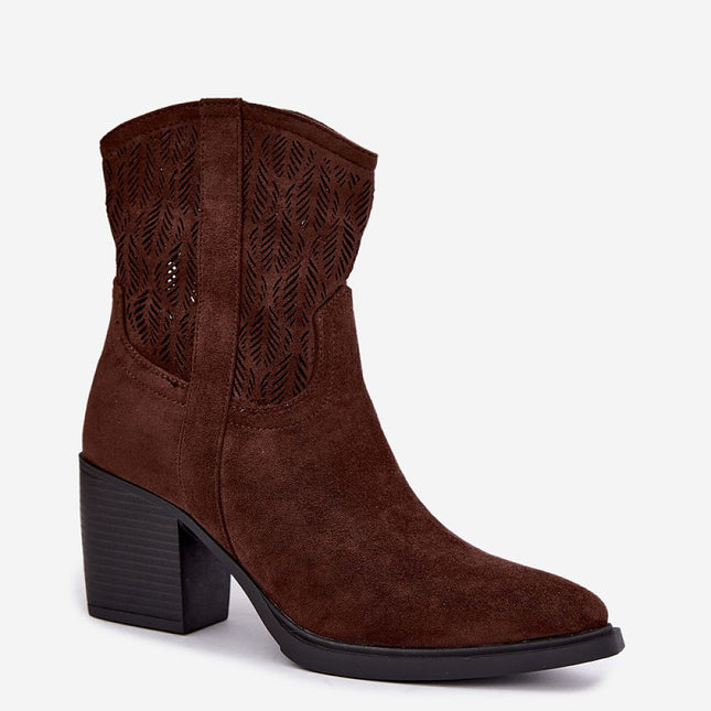 Step in Style Professional Heel Boots with Cushioned Insole & Durable