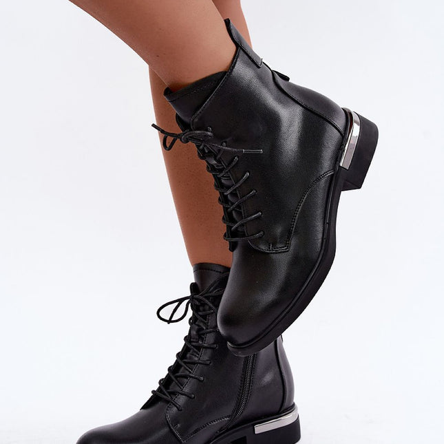Step in Style Professional Leather Ankle Boots with Comfort Cushioning