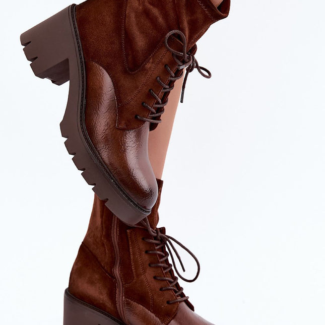 Step in Style Professional Heel Boots with Cushioned Insole & Durable