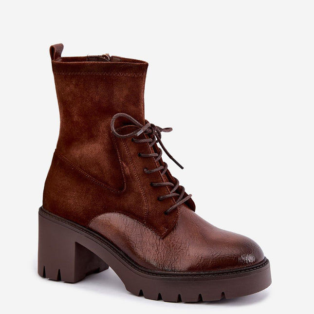 Step in Style Professional Heel Boots with Cushioned Insole & Durable