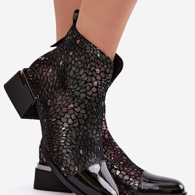 Step in Style Professional Heel Boots with Cushioned Insole & Elegant