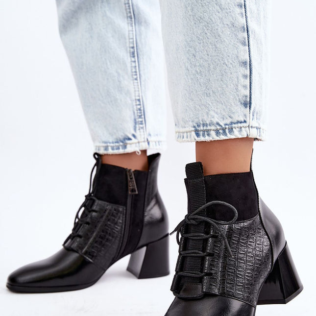 Step in Style Professional Heel Boots with Comfort Insole and Durable