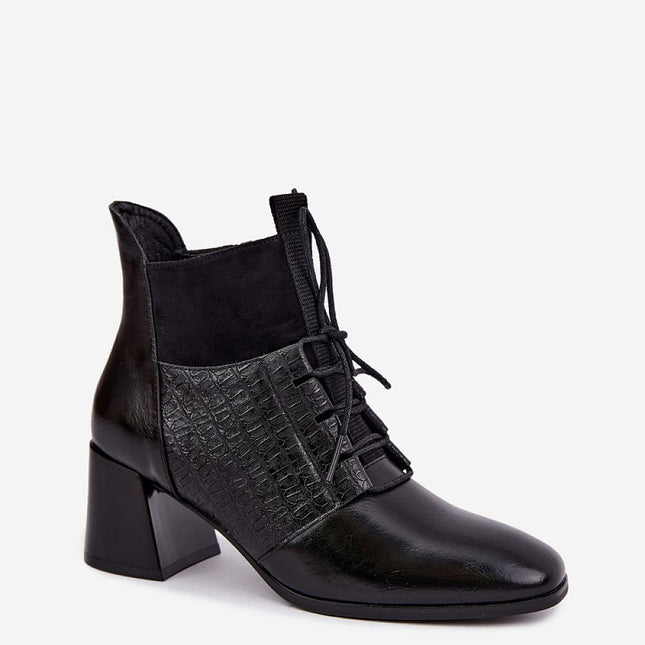 Step in Style Professional Heel Boots with Comfort Insole and Durable
