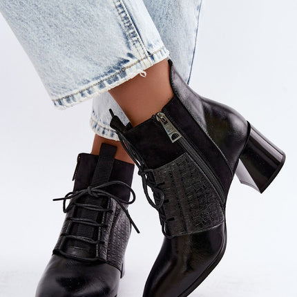Step in Style Professional Heel Boots with Comfort Insole and Durable