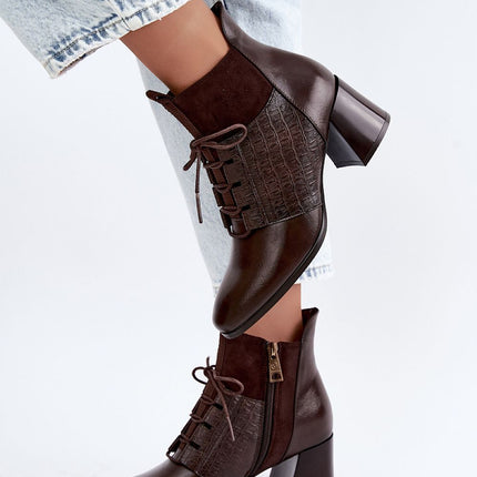 Step in Style Professional Heel Boots with Comfort Cushioning & Durabl
