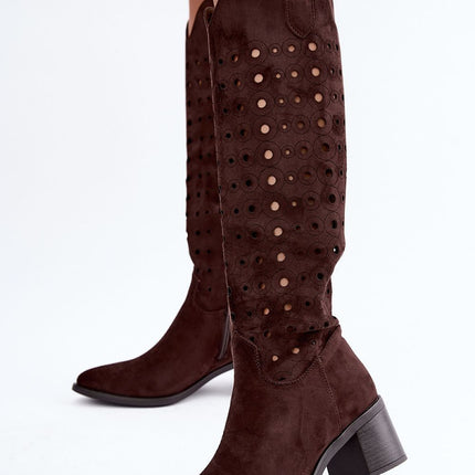 Step in Style Women's Heel Boots - Comfortable Fit & Elegant Design