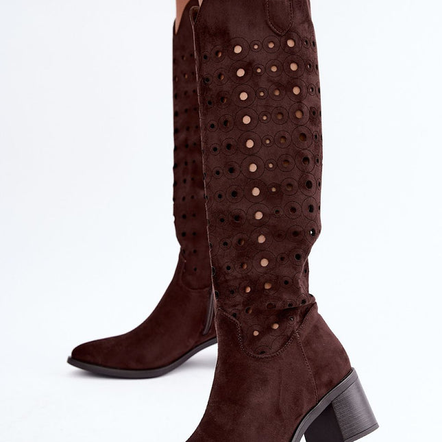 Step in Style Women's Heel Boots - Comfortable Fit & Elegant Design