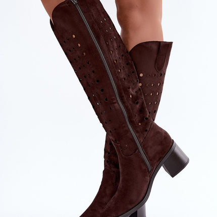 Step in Style Women's Heel Boots - Comfortable Fit & Elegant Design