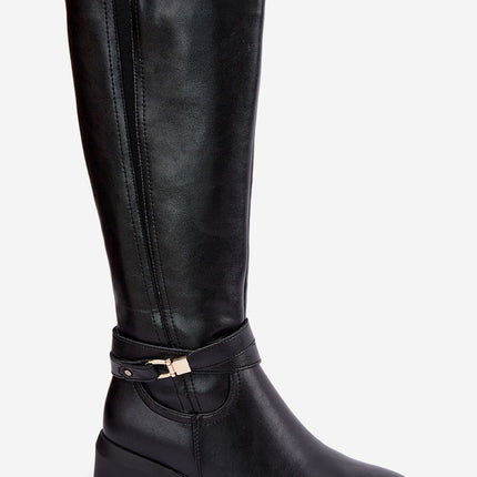 Step in Style Professional Heel Boots with Comfortable Cushioning