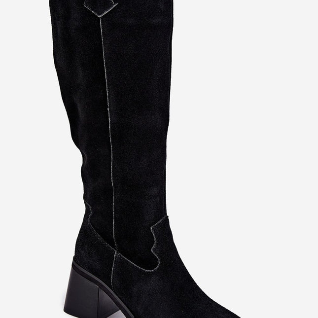 Step in Style Women's Heel Boots - Elegant Design & Comfortable Fit