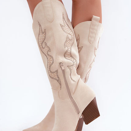 Step in Style Professional Heel Boots with Comfort Cushioning