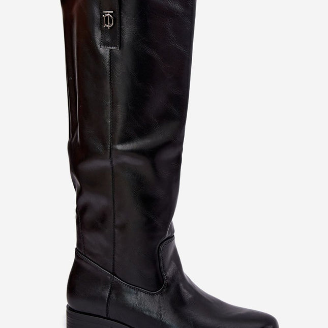 Step in Style Thigh-High Boots - Sleek Design & Comfortable Fit