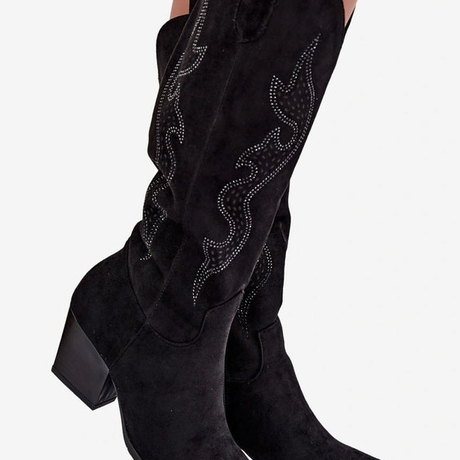 Step in Style Professional Heel Boots with Comfort Cushioning