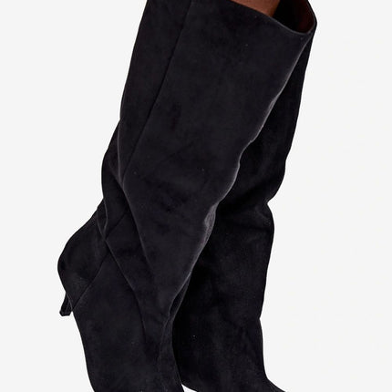 Step in Style Professional Heel Boots with Cushioned Insole and Stylis