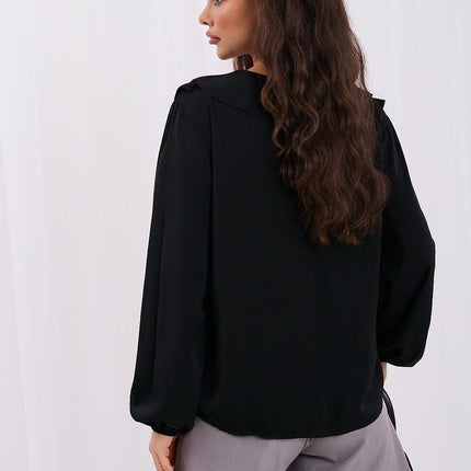 Rue Paris Professional Blouse with Elegant Design and Comfortable Fit