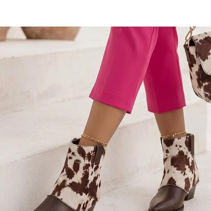 Solea Professional Heel Boots with Cushioned Insole and Durable Leathe