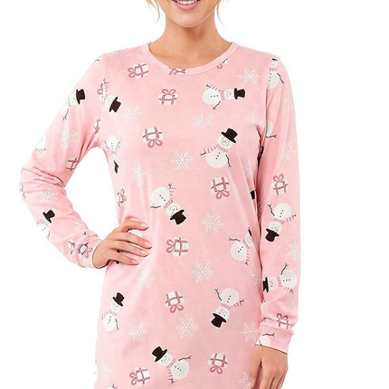 Donna Women's Nightshirt - Soft Cotton, Relaxed Fit, Long Sleeve