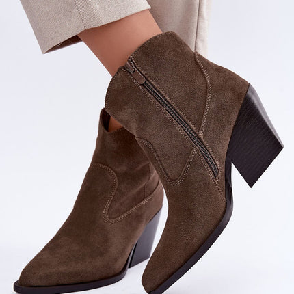 Step in Style Professional Heel Boots with Cushioned Insole & Durable