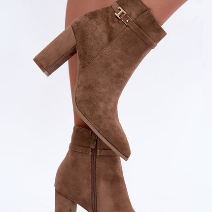 Step in Style Professional Heel Boots with Cushioned Insole & Durable