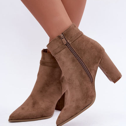 Step in Style Professional Heel Boots with Cushioned Insole & Durable