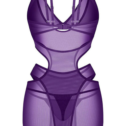 Obsessive Seductive Lingerie Set with Lace Details and Adjustable Stra