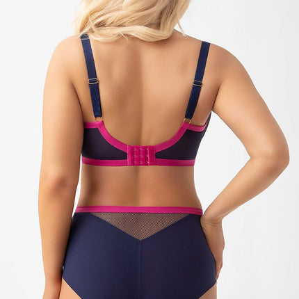 Gorsenia Lingerie Soft Comfort Bra - Adjustable Straps, Lace Details