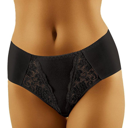 Wolbar Women's Lace Trimmed Comfort Fit Panties - Soft & Breathable