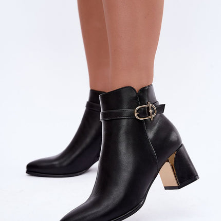 Step in Style Professional Heel Boots with Cushioned Insole & Durable