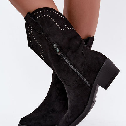 Step in Style Elegant Heel Boots with Cushioned Insole and Slip-Resist