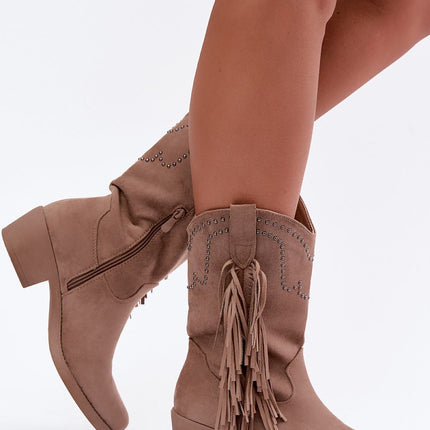 Step in Style Classic Heel Boots with Cushioned Insole & Durable Sole