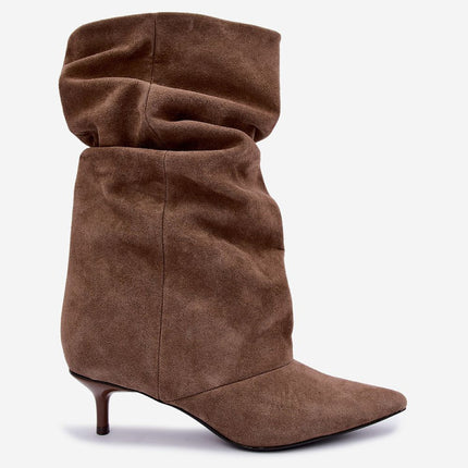 Step in Style Professional Heel Boots with Cushioned Insole & Sleek De