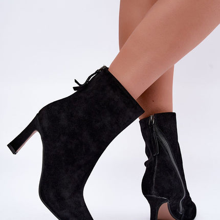 Step in Style Professional Heel Boots with Comfort Cushioning & Durabl