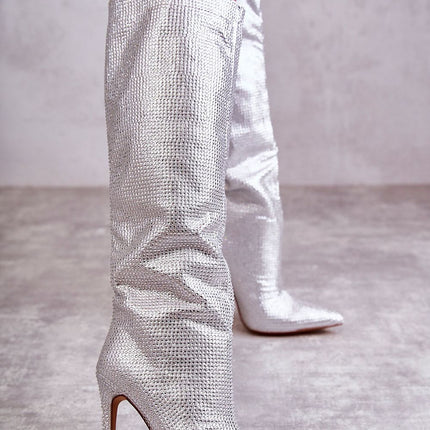 Step in Style Professional Heel Boots with Comfort Cushioning and Eleg