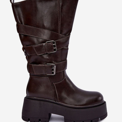 Step in Style Professional Buskin Boots - Waterproof & Durable Design