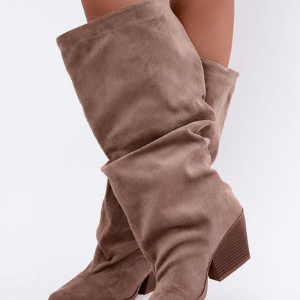 Step in Style Professional Heel Boots with Comfort Insole and Durable
