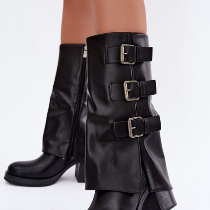 Step in Style Women's Heel Boots - Comfortable Design & Durable Materi