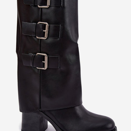 Step in Style Women's Heel Boots - Comfortable Design & Durable Materi