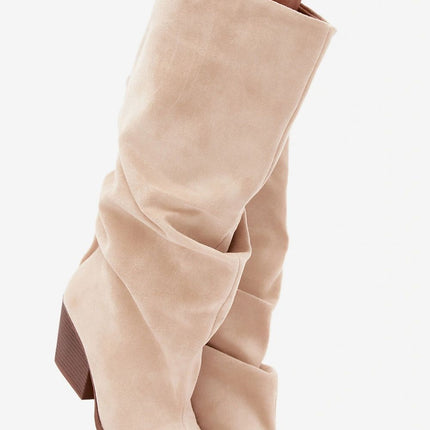 Step in Style Professional Heel Boots with Cushioned Insole & Elegant