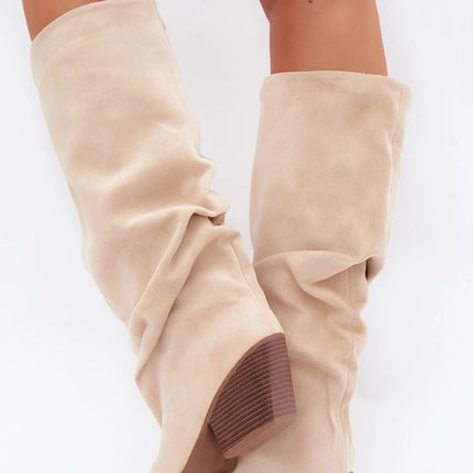 Step in Style Professional Heel Boots with Cushioned Insole & Elegant