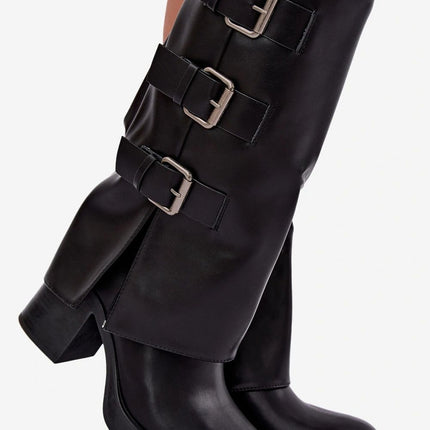 Step in Style Women's Heel Boots - Comfortable Design & Durable Materi