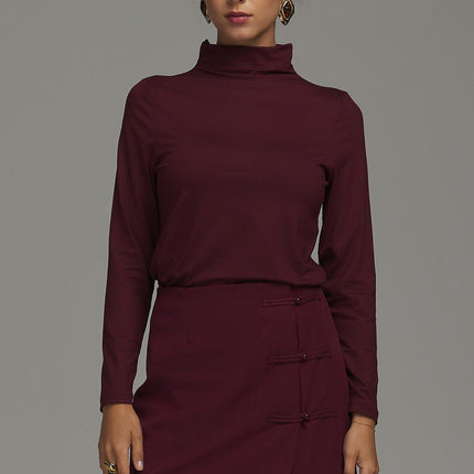 Nife Professional Short Skirt with Tailored Fit and Elegant Design