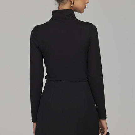 Nife Women's Professional Short Skirt with Pockets and Tailored Fit