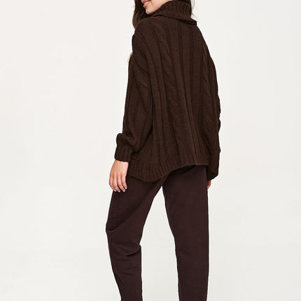 Makadamia Women's Professional Turtleneck - Soft Fabric, Classic Fit