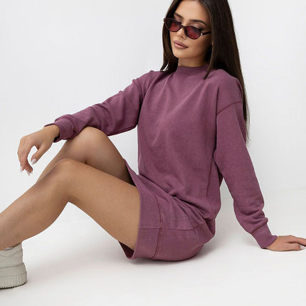 Factory Price Professional Daydress with Short Sleeves & Pockets